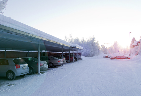 skärmtak