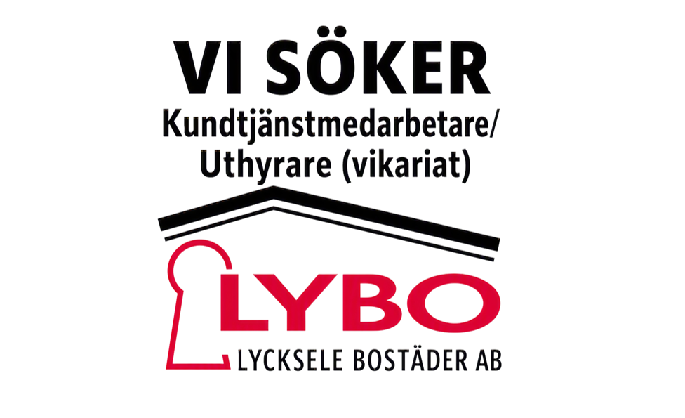 Vi söker en kundtjänstmedarbetare 